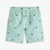 Gestreifte Shorts mit Monogramm-Logo für Kinder