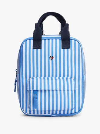 Gestreifter Canvas-Rucksack für Kinder
