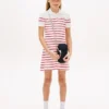 Gestreiftes Polo-Kleid für Kinder
