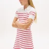 Gestreiftes Polo-Kleid für Kinder