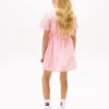 Gestreiftes Popeline-Hemdkleid für Kinder