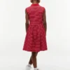 Gestreiftes, ärmelloses Polo-Kleid für Kinder