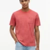Gestreiftes T-Shirt mit Tasche