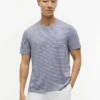Gestreiftes T-Shirt mit Tasche