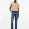 Gestreiftes T-Shirt mit Tasche