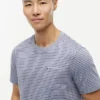 Gestreiftes T-Shirt mit Tasche