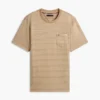 Gestreiftes T-Shirt mit Tasche