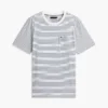 Gestreiftes T-Shirt mit Tasche