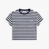 Gestreiftes T-Shirt mit Tasche für Kinder