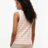 Gestreiftes Tanktop aus Rippstrick Gestreiftes Tanktop aus Rippstrick