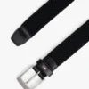 Gewebter elastischer Gürtel mit quadratischer Schnalle Gewebter elastischer Gürtel mit quadratischer Schnalle