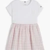Gingham-Seersucker-Kombikleid für Kinder