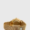 Goldfarbene Uhr mit Magnetarmband Goldfarbene Uhr mit Magnetarmband