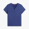 Henley-T-Shirt & Shorts-Schlafanzug Henley-T-Shirt & Shorts-Schlafanzug