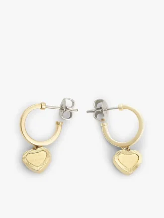Herz-Charm-Creolen