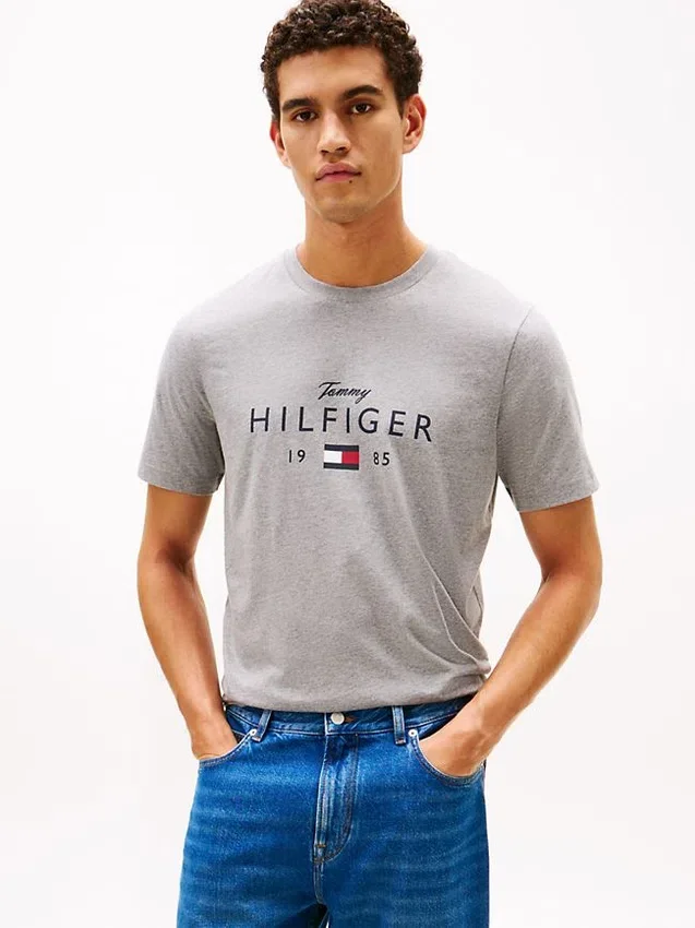 Hilfiger 1985 Grafik-T-Shirt Hilfiger 1985 Grafik-T-Shirt