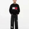 Hilfiger Baggy-Jeans für Kinder mit Graffiti-Print Hilfiger Baggy-Jeans für Kinder mit Graffiti-Print