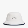 Hilfiger Logo Bucket Hat aus gebürstetem Stoff