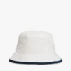 Hilfiger Logo Bucket Hat aus gebürstetem Stoff