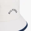 Hilfiger Logo Bucket Hat aus gebürstetem Stoff