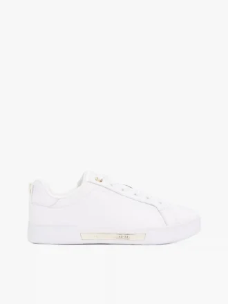 Hilfiger Logo-Ledersneaker