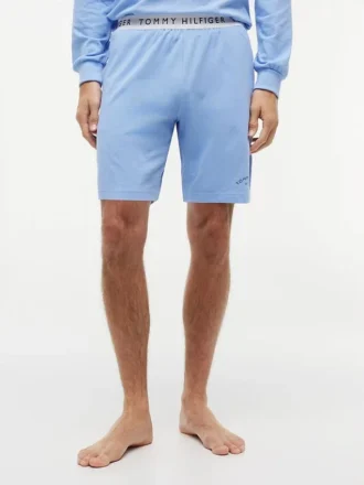 Hilfiger Logo Piqué-Schlafshorts Hilfiger Logo Piqué-Schlafshorts