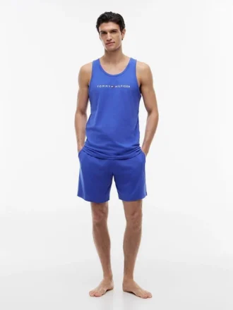 Hilfiger Logo Pull-On Schlafshorts Hilfiger Logo Pull-On Schlafshorts