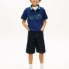 Hilfiger Logo Stretch-Polo für Kinder Hilfiger Logo Stretch-Polo für Kinder