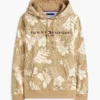 Hoodie mit gebürsteter Innenseite und tropischem Print Hoodie mit gebürsteter Innenseite und tropischem Print