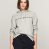 Hoodie mit gesticktem Tommy-Logo Hoodie mit gesticktem Tommy-Logo