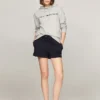 Hoodie mit gesticktem Tommy-Logo Hoodie mit gesticktem Tommy-Logo