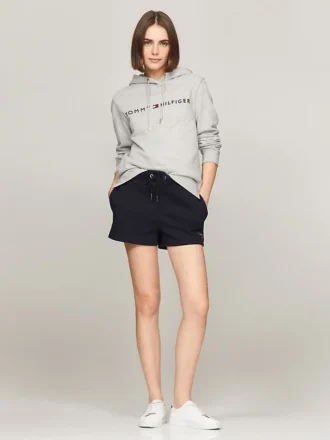 Hoodie mit gesticktem Tommy-Logo