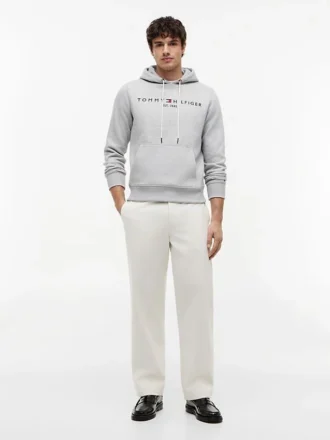 Hoodie mit gesticktem Tommy-Logo