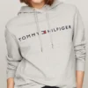 Hoodie mit gesticktem Tommy-Logo Hoodie mit gesticktem Tommy-Logo