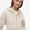 Hoodie mit Reißverschluss in lockerer Passform Hoodie mit Reißverschluss in lockerer Passform