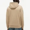 Hoodie mit Schriftzug-Flaggenlogo