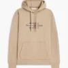 Hoodie mit Schriftzug-Flaggenlogo