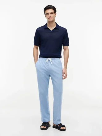 Hose aus Baumwoll-Leinen-Mischung Hose aus Baumwoll-Leinen-Mischung