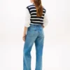 Jeans mit mittlerer Leibhöhe und geradem, lockerem Schnitt Jeans mit mittlerer Leibhöhe und geradem, lockerem Schnitt