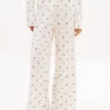 Jersey-Hose mit Blumenprint Jersey-Hose mit Blumenprint