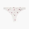 Jersey-String mit Blumenprint Jersey-String mit Blumenprint