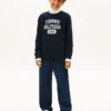 Kinder-Fleece-Sweatshirt mit Logo Kinder-Fleece-Sweatshirt mit Logo