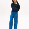 Kinder-Jeans mit weitem Bein und Gummizug