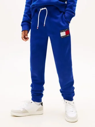Kinder-Jogginghose mit Logo-Abzeichen