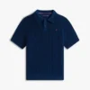 Kinder-Polo aus offenem Strick