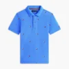 Kinder-Polohemd mit durchgehendem Flaggenprint Kinder-Polohemd mit durchgehendem Flaggenprint
