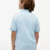 Kinder-Polohemd mit Logo und Farbblock-Design Kinder-Polohemd mit Logo und Farbblock-Design