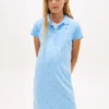 Kinder-Polokleid mit durchgehendem Blumenprint