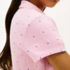 Kinder-Polokleid mit durchgehendem Blumenprint