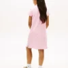 Kinder-Polokleid mit durchgehendem Blumenprint
